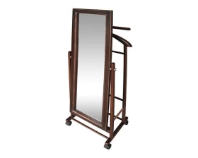 Вешалка костюмная с зеркалом на колесах В 24Н images