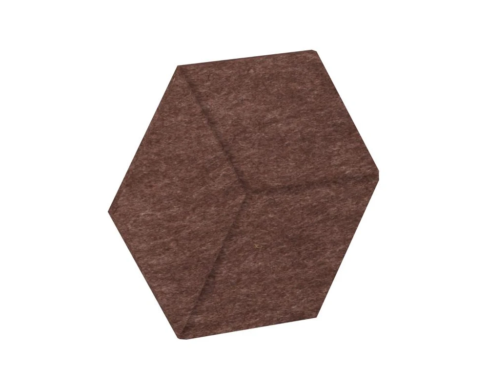 Настенная панель шестигранная (3 луча) VE.NP-6G3LU-200 400x346x12 Акустикс / AcustiX