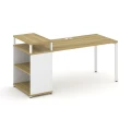 Дуб винченцо/Белый бриллиант/Металл белый