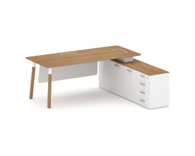 Стол руководителя правый 2000x1798x750 Fresco images