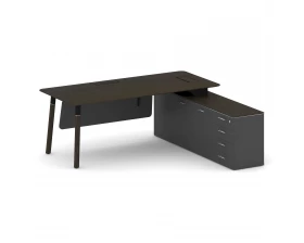 Стол руководителя правый 2000x1798x750 Fresco images