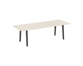 Стол переговорный, опоры - массив дерева 258x98x75 Оникс Вуд Директ / Onix Wood Direct images