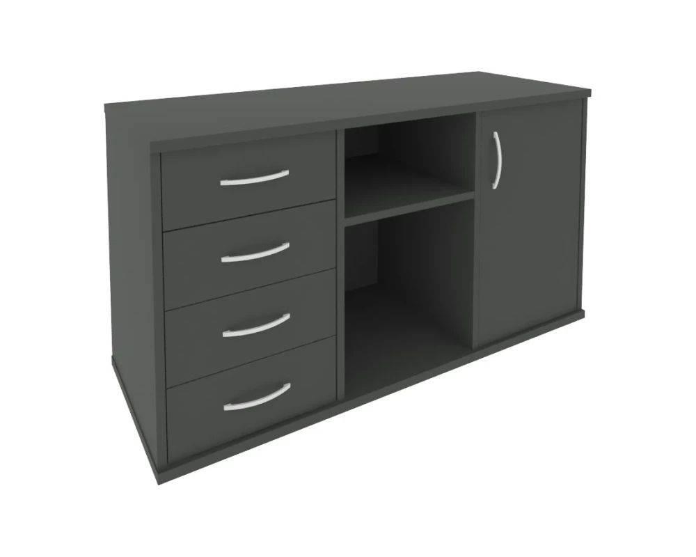 Тумба под оргтехнику сервисная 1200x450x680 Рива / Riva