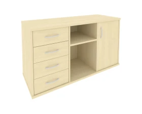 Тумба под оргтехнику сервисная 1200x450x680 Рива / Riva images