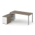 Вяз благородный/Белый/Вяз благородный/Металл серый