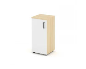 Шкаф низкий узкий левый закрытый 400x400x833 Style Project images