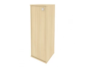 Шкаф средний узкий 1 средняя дверь ЛДСП левый 412x410x1215 Style System images