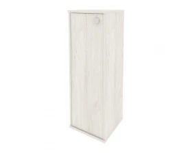 Шкаф средний узкий 1 средняя дверь ЛДСП левый 412x410x1215 Style System images