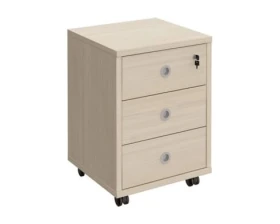 Тумба выкатная 3 ящика с центральным замком 48x45x66 Born images