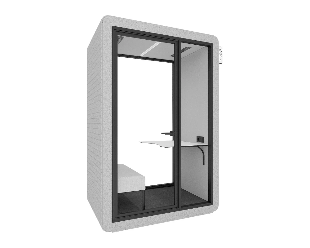 Акустическая кабина LWOP ONE WORK felt (задняя стенка стекло)