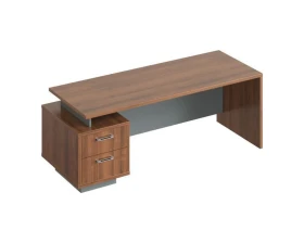 Стол с тумбой (2 ящика) АДЛ-220 Дельта images